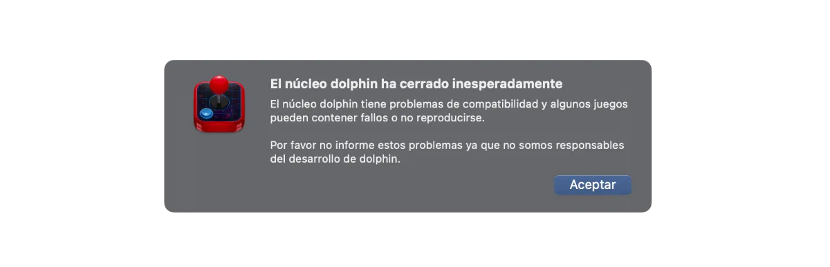 Core no es compatible