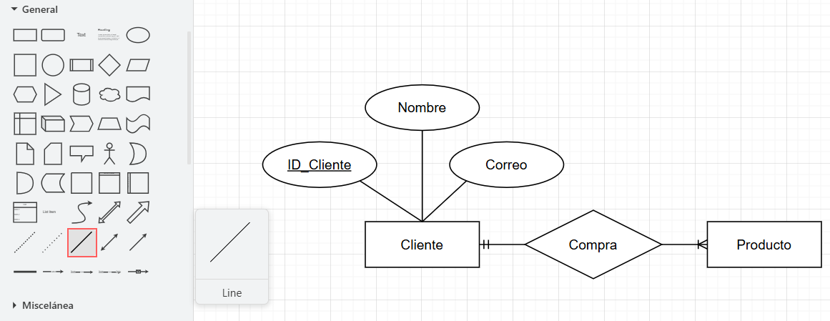 usando conector standar