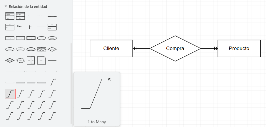 usando conector 1 to many