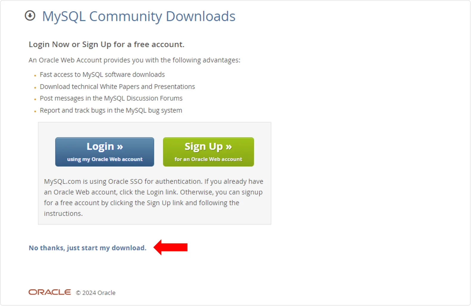 descarga de los binarios