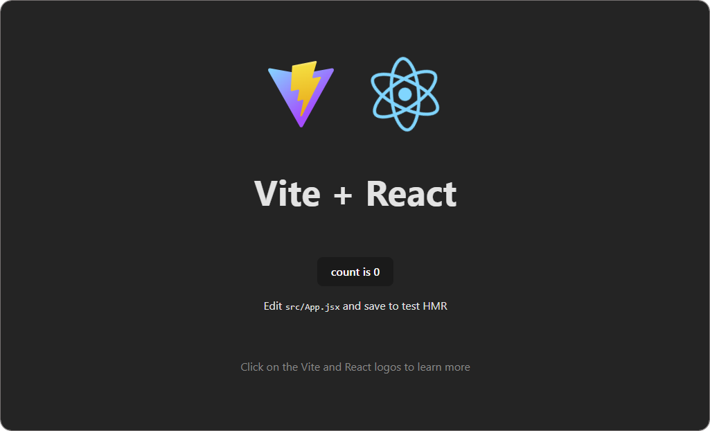 React Vite StartApp
