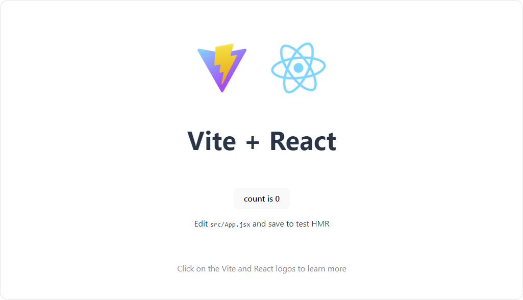 React Vite StartApp